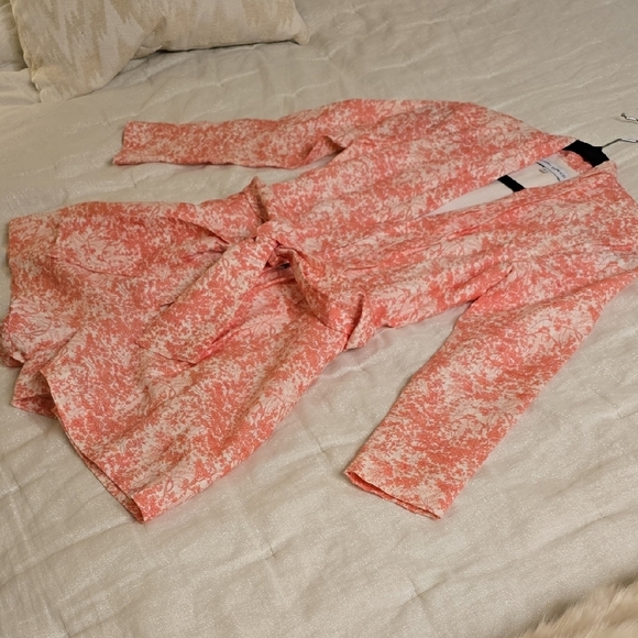 Karina Grimaldi Pink and White Floral Jumpsuit - Picture 8 of 16